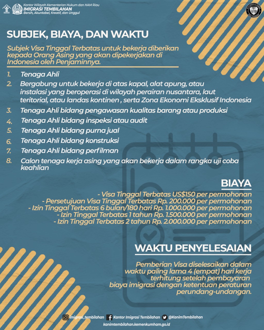 Syarat dan Prosedur Pengajuan VITAS untuk TKA (Indeks C312)